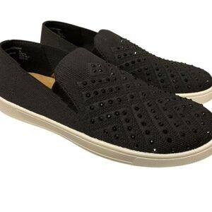 **White Mountain Bling Slip-On Sneakers – Black | Size 9 | NWT**